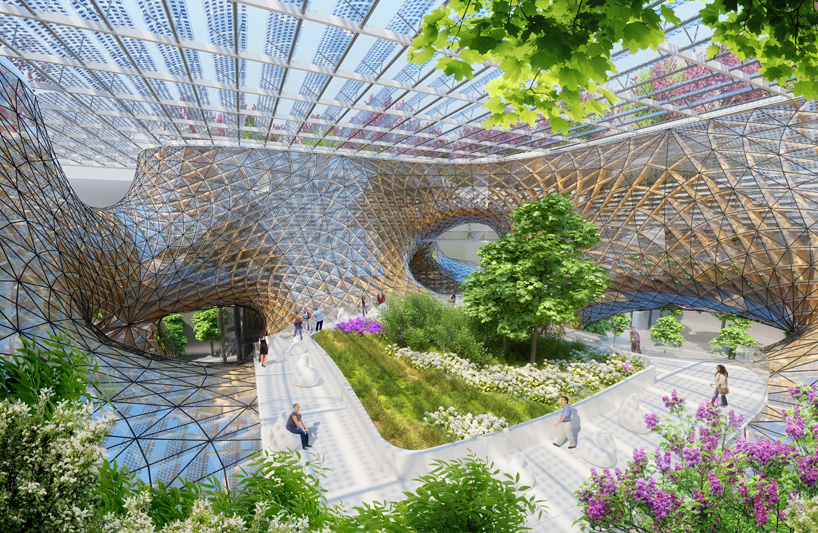 Vincent Callebaut Architectures показали проект «Деревянной орхидеи»