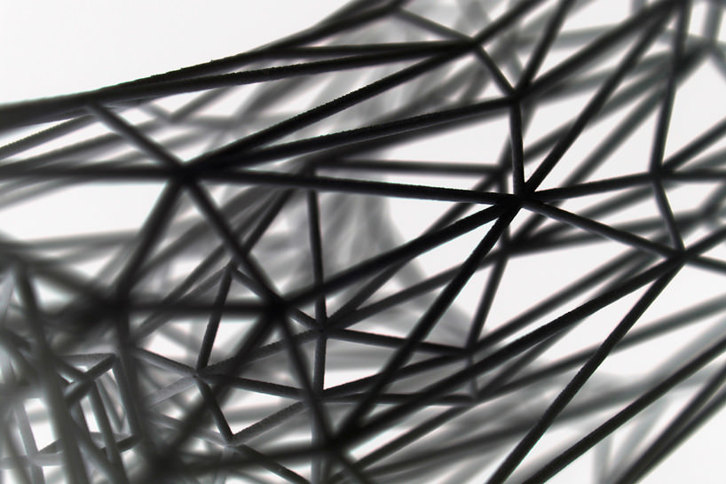 Close up of the Sintered Titanium Mesh of Exo Prosthetic Limbs